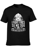 Firefighter Dog Lover T-Shirt