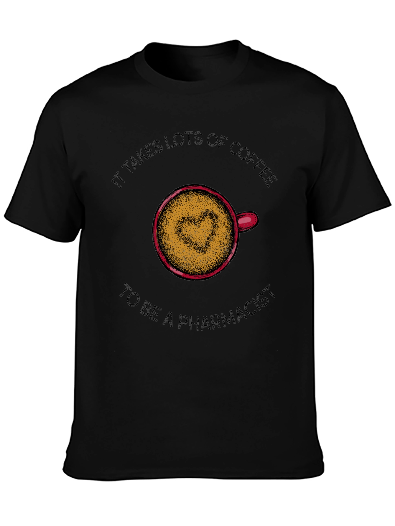 Coffee Lover Pharmacist T-Shirt