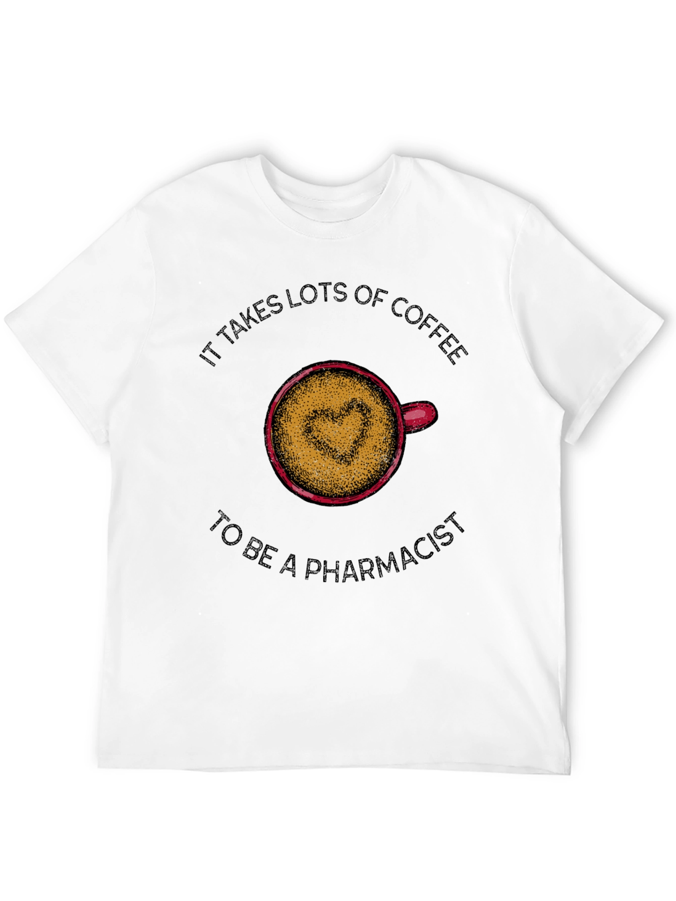 Coffee Lover Pharmacist T-Shirt