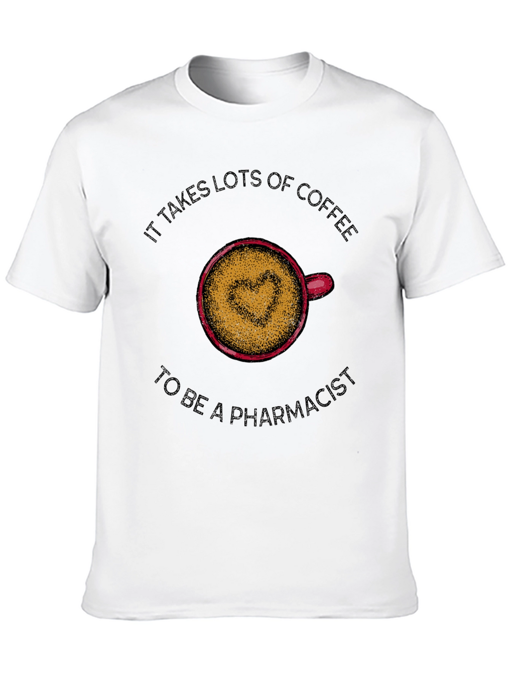 Coffee Lover Pharmacist T-Shirt