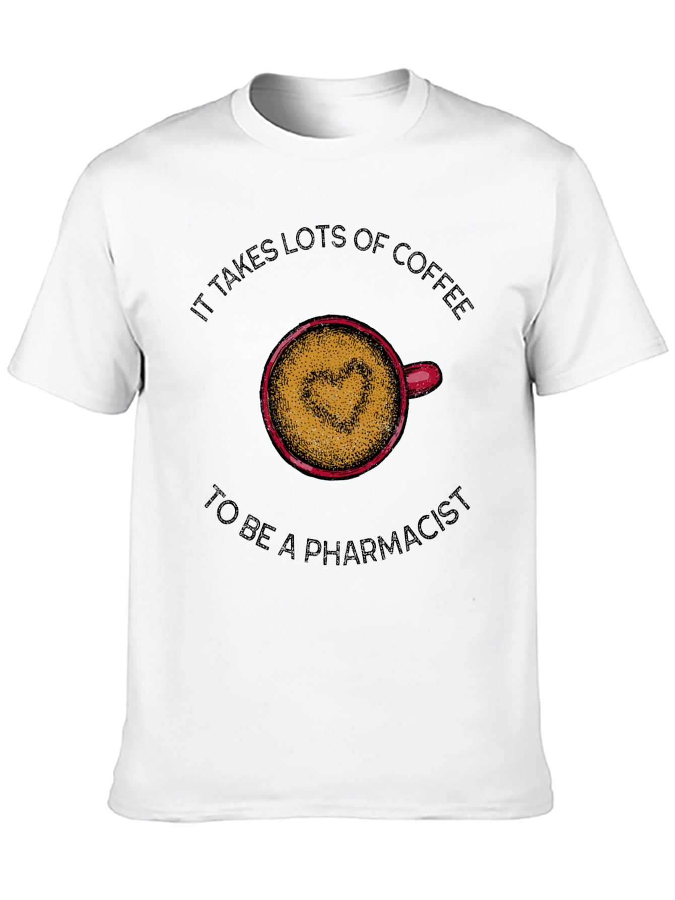 Coffee Lover Pharmacist T-Shirt