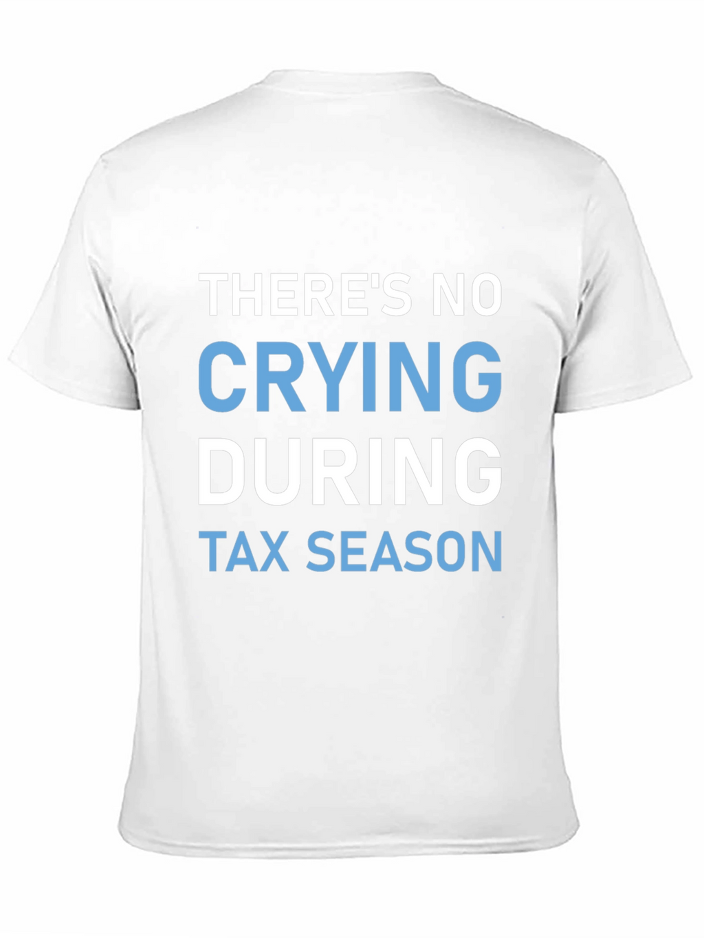 No Crying During Tax Season Graphic Tee