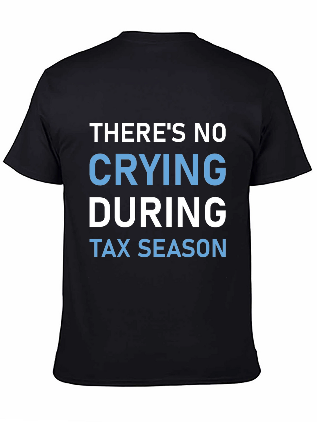 No Crying During Tax Season Graphic Tee