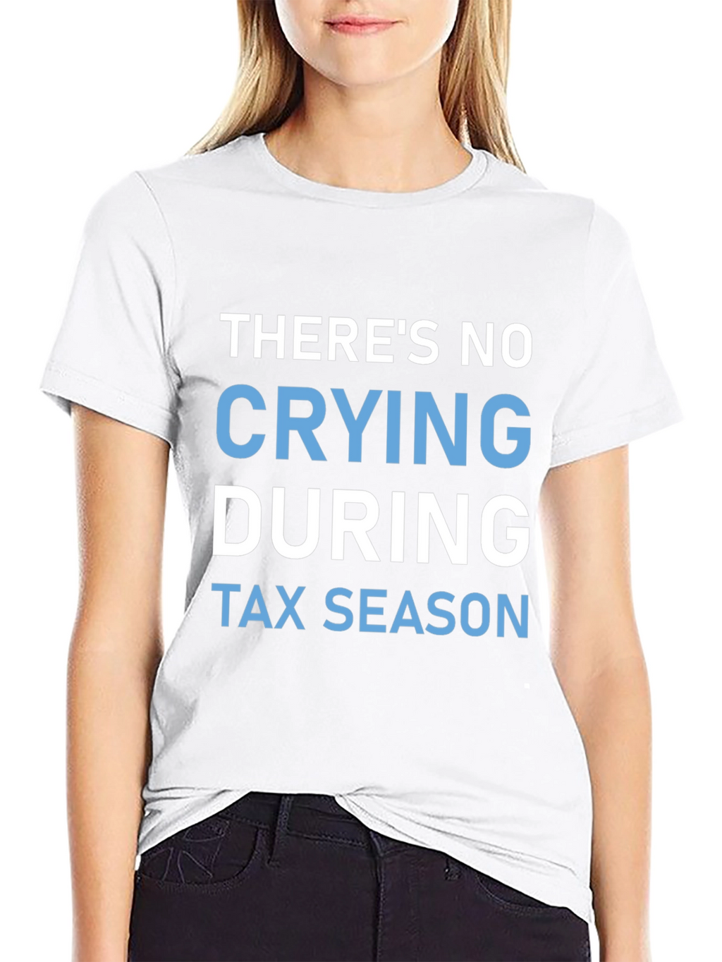 No Crying During Tax Season Graphic Tee