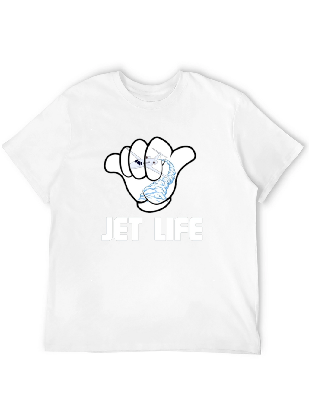 Jet Life T-Shirt - Aviation Hang Loose Design
