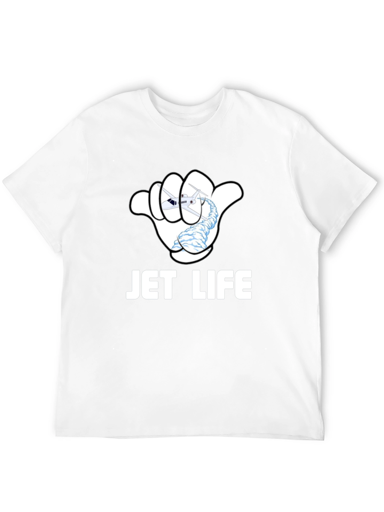 Jet Life T-Shirt - Aviation Hang Loose Design