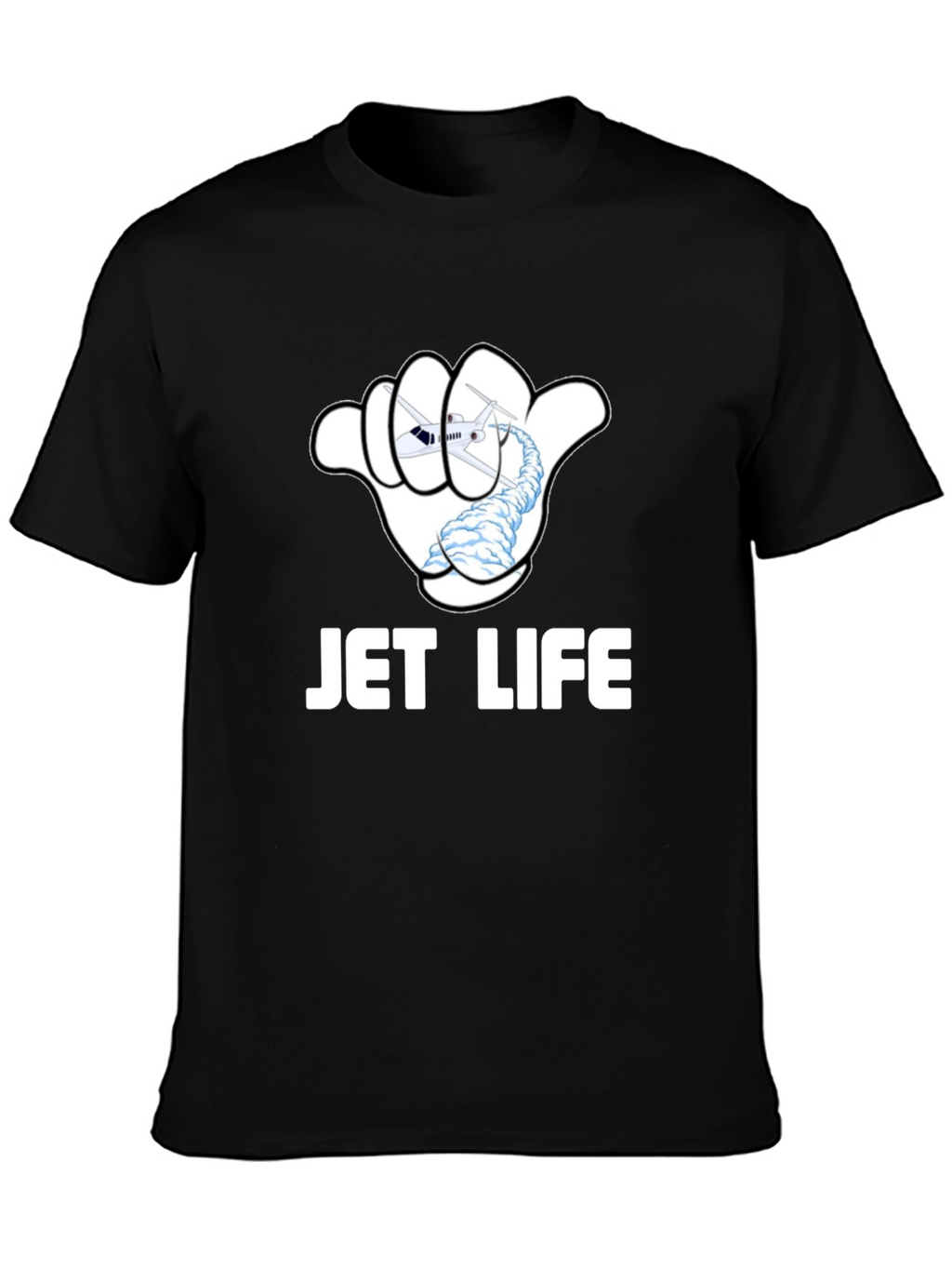 Jet Life T-Shirt - Aviation Hang Loose Design