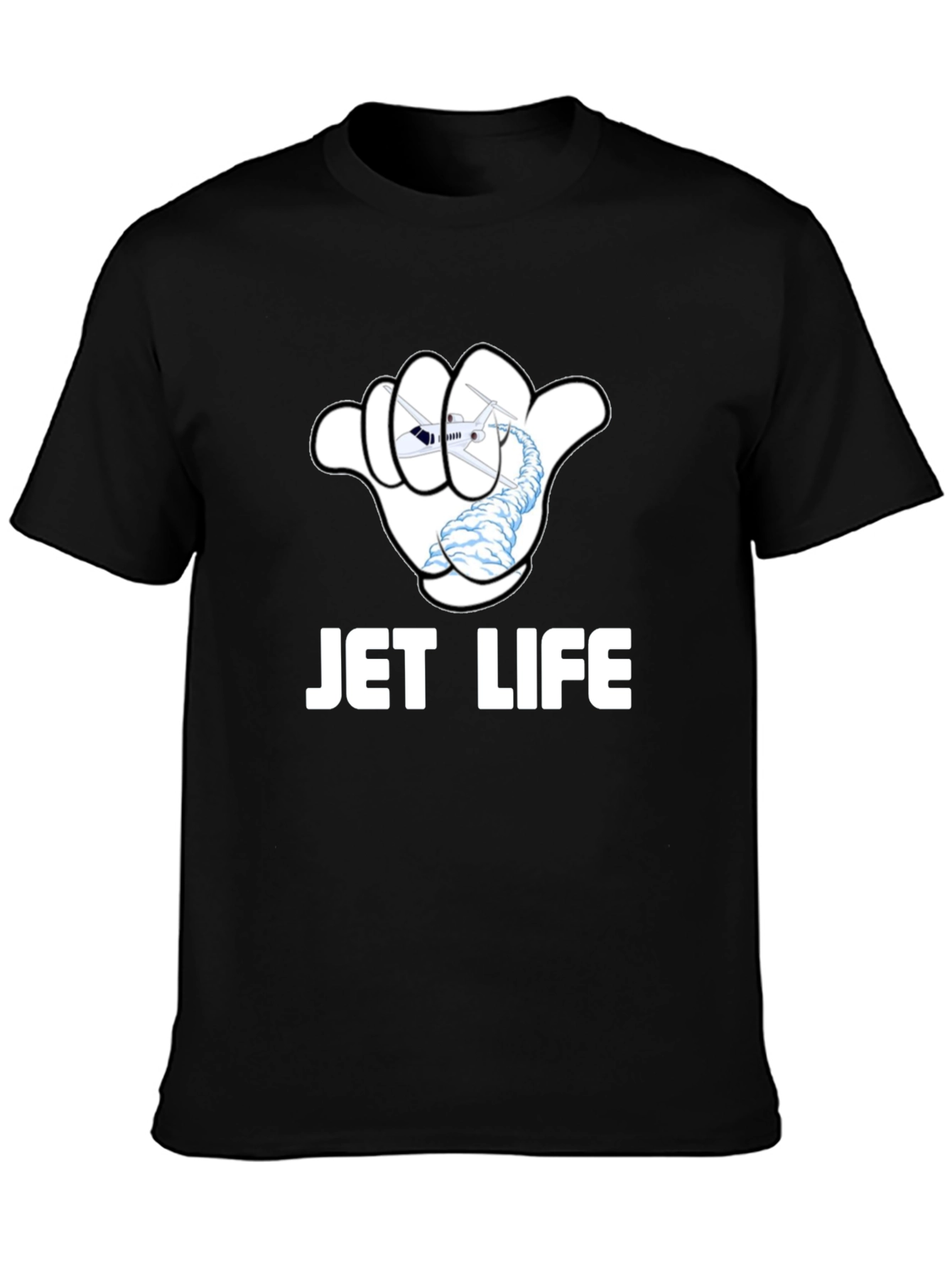 Jet Life T-Shirt - Aviation Hang Loose Design