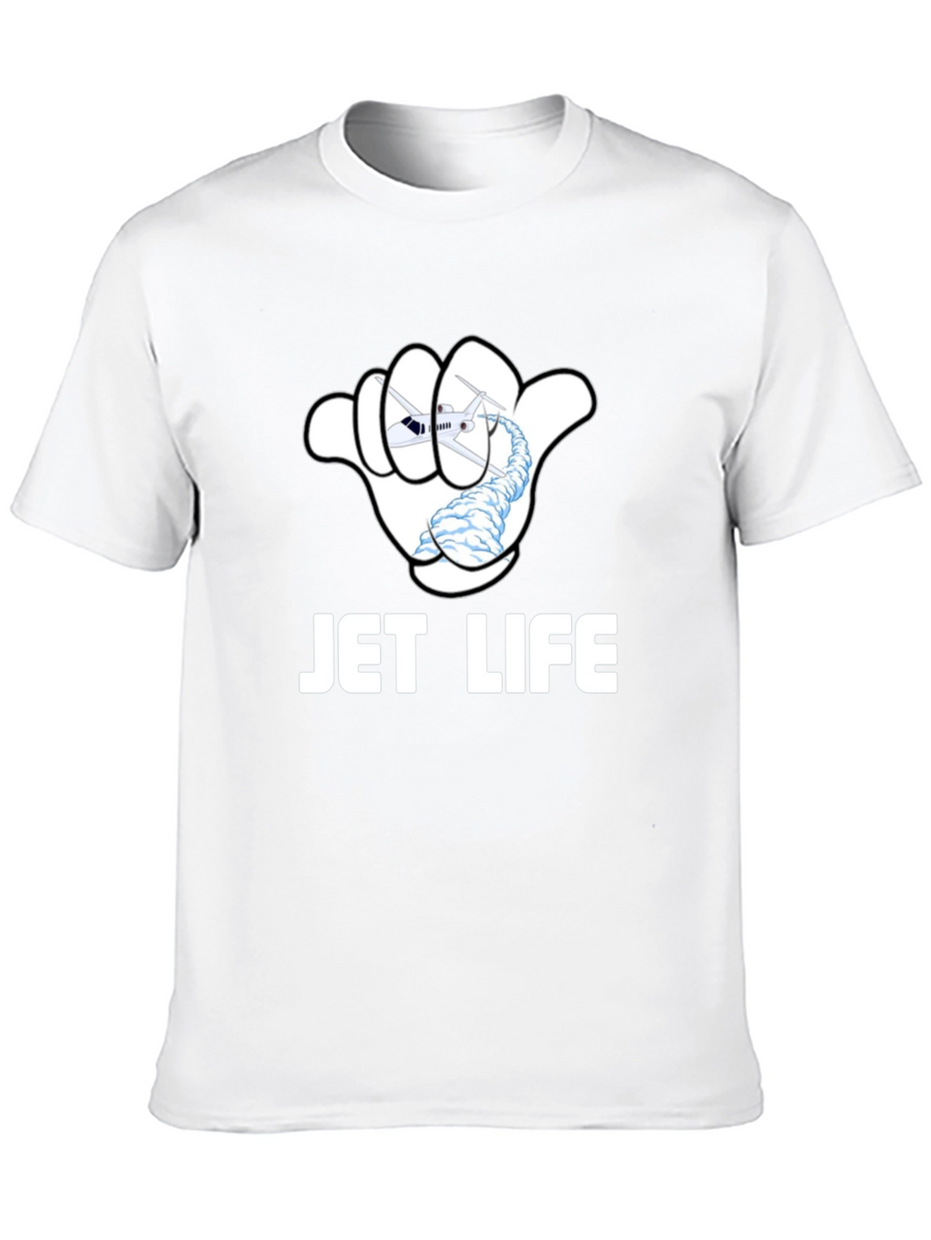 Jet Life T-Shirt - Aviation Hang Loose Design