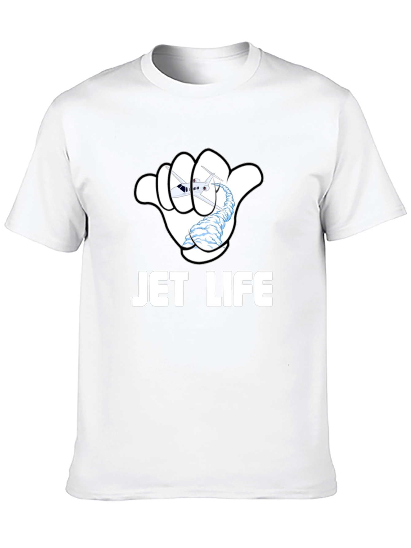 Jet Life T-Shirt - Aviation Hang Loose Design