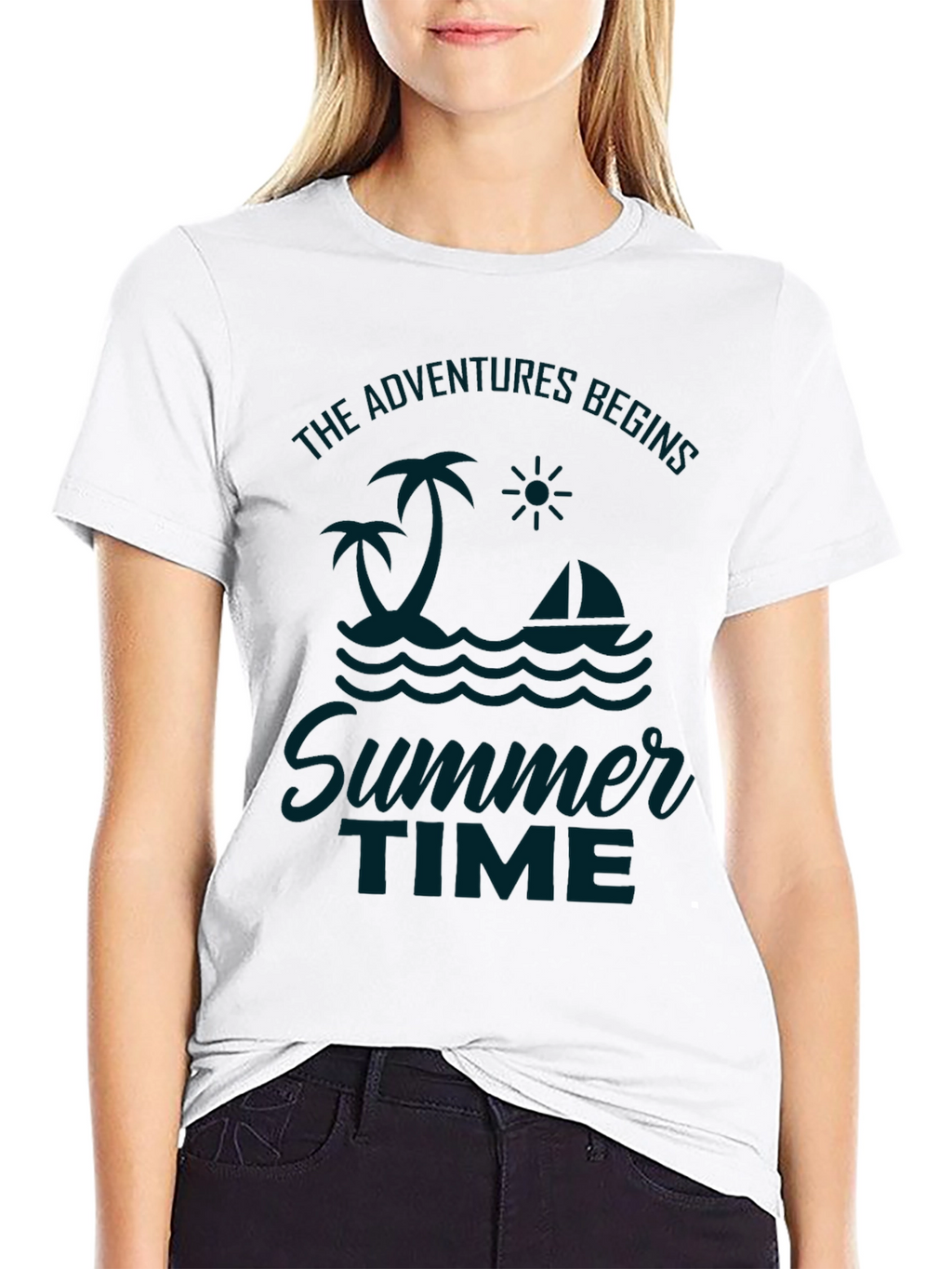 Summer Time Graphic Tee - Adventure Begins