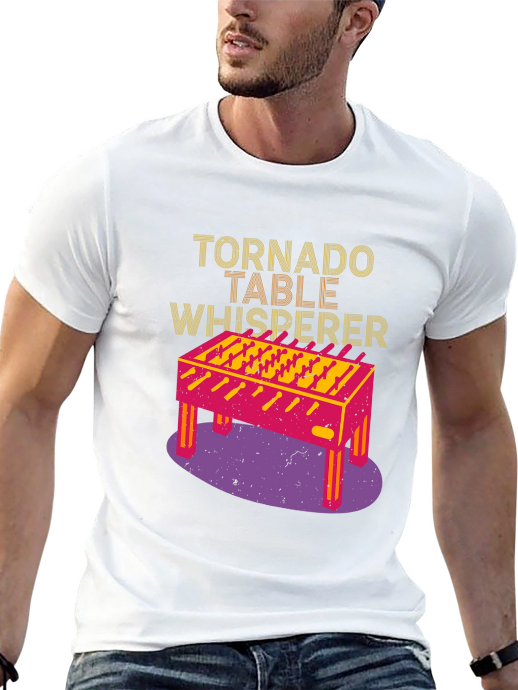 Foosball Table Whisperer Graphic T-Shirt