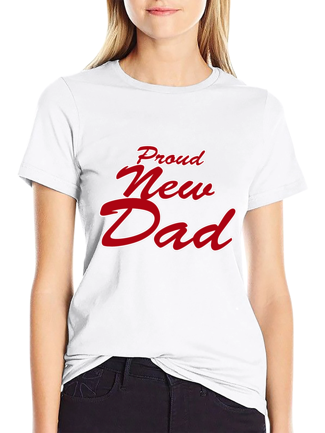 Proud New Dad Graphic T-Shirt