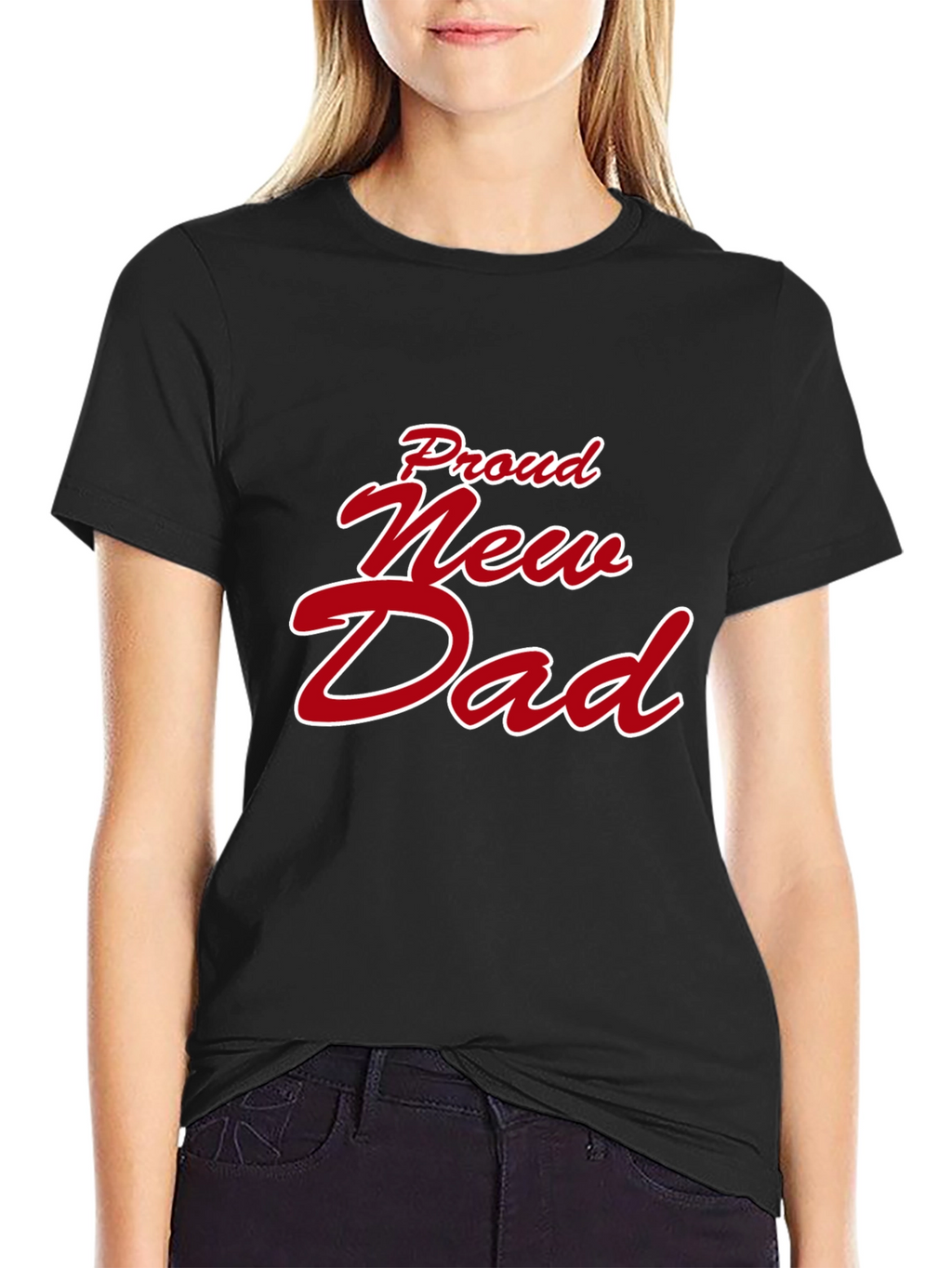 Proud New Dad Graphic T-Shirt