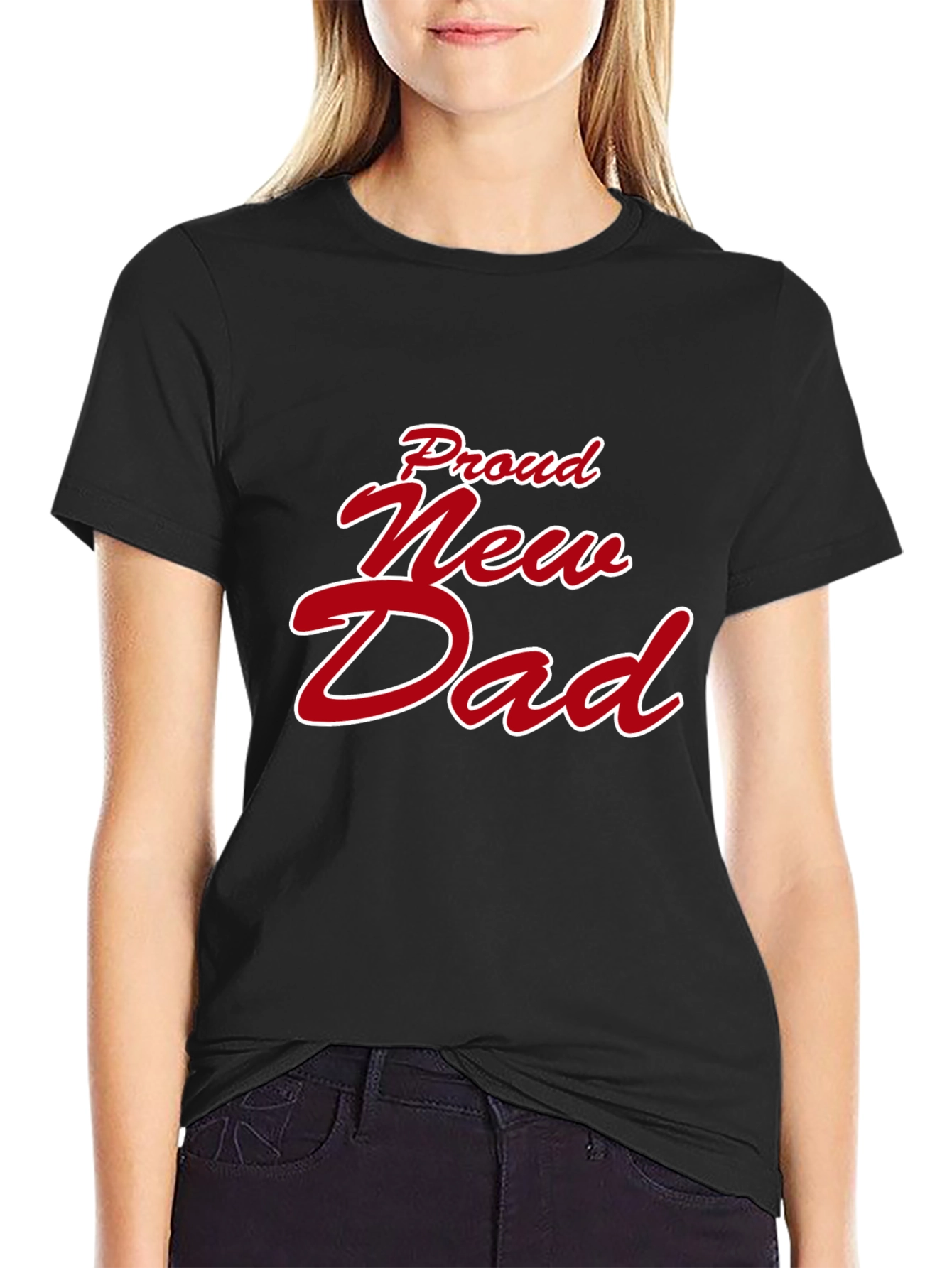 Proud New Dad Graphic T-Shirt