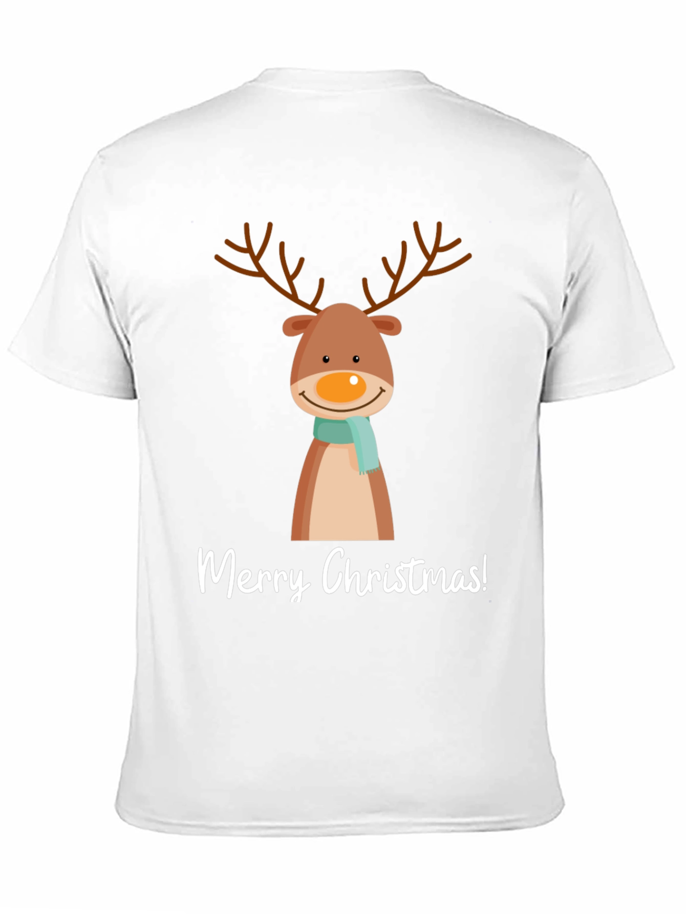 Merry Christmas Reindeer Graphic Tee
