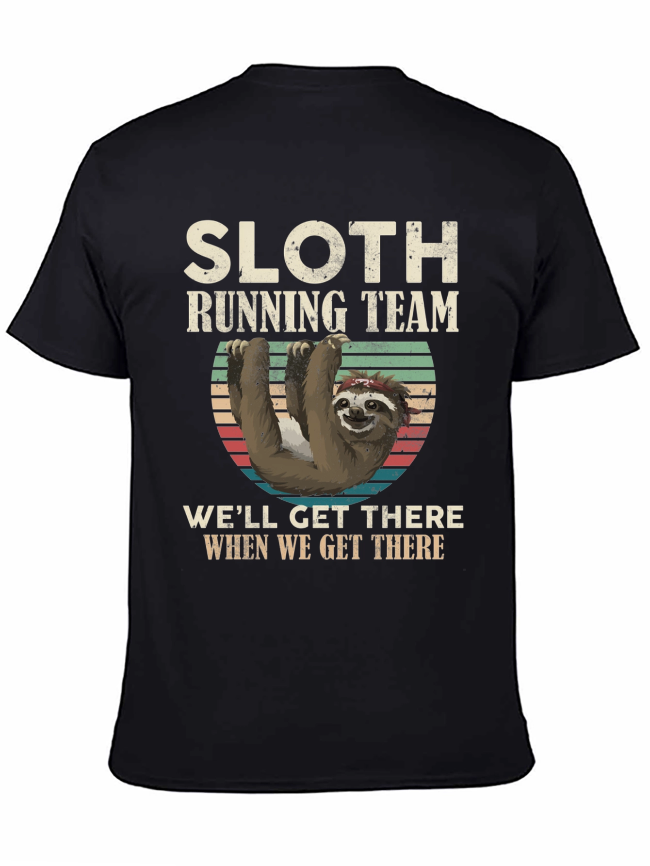 Sloth Running Team T-Shirt - Funny & Comfortable