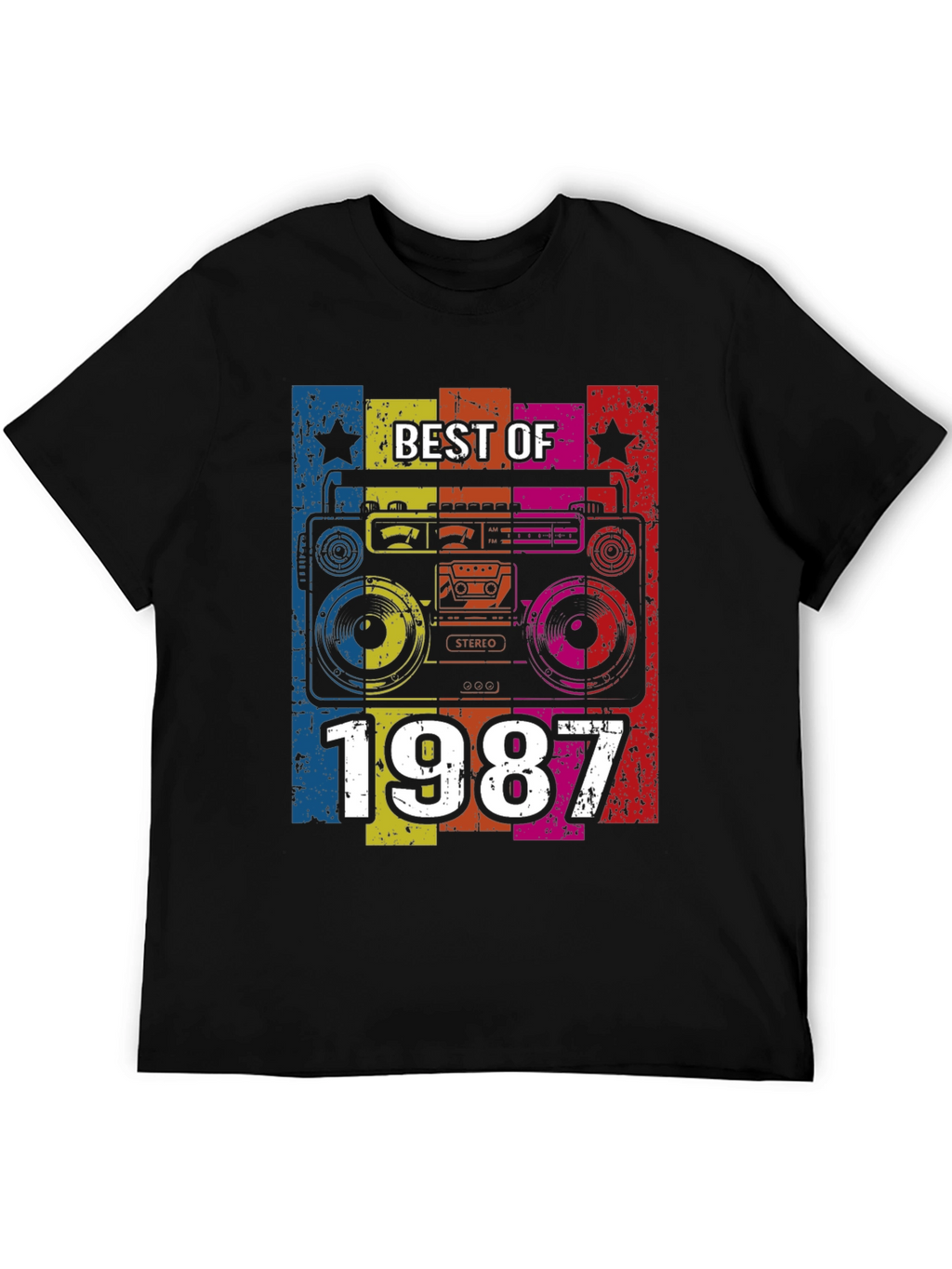 Best of 1987 Boombox Graphic T-Shirt