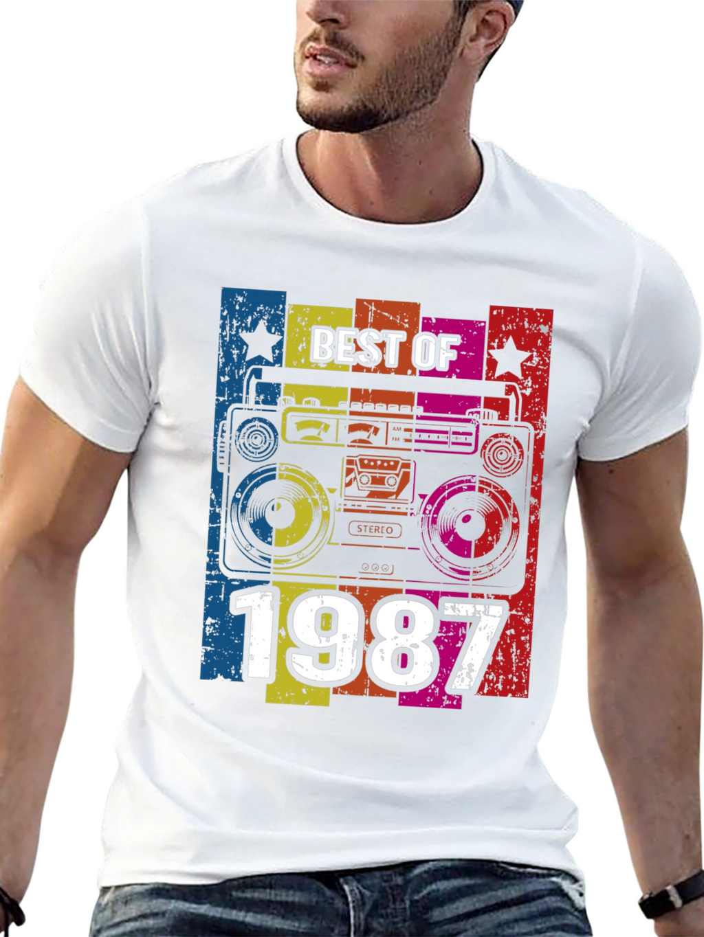 Best of 1987 Boombox Graphic T-Shirt
