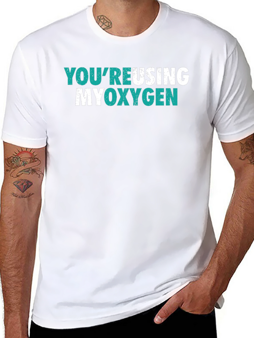 Youre Reusing My Oxygen Graphic Tee