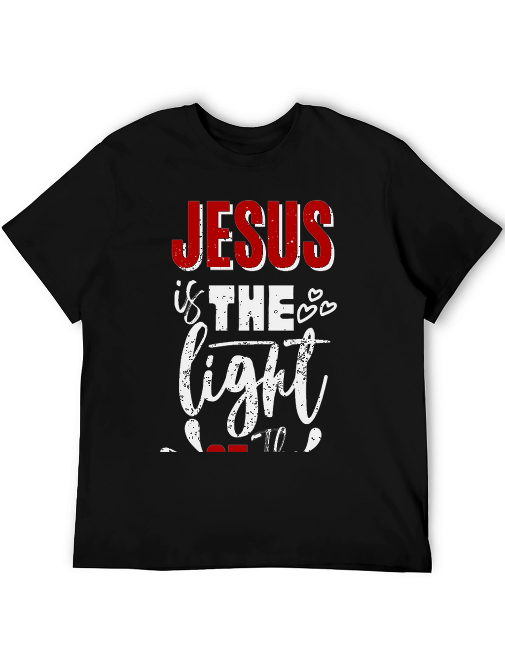 Jesus is the Light Graphic T-Shirt