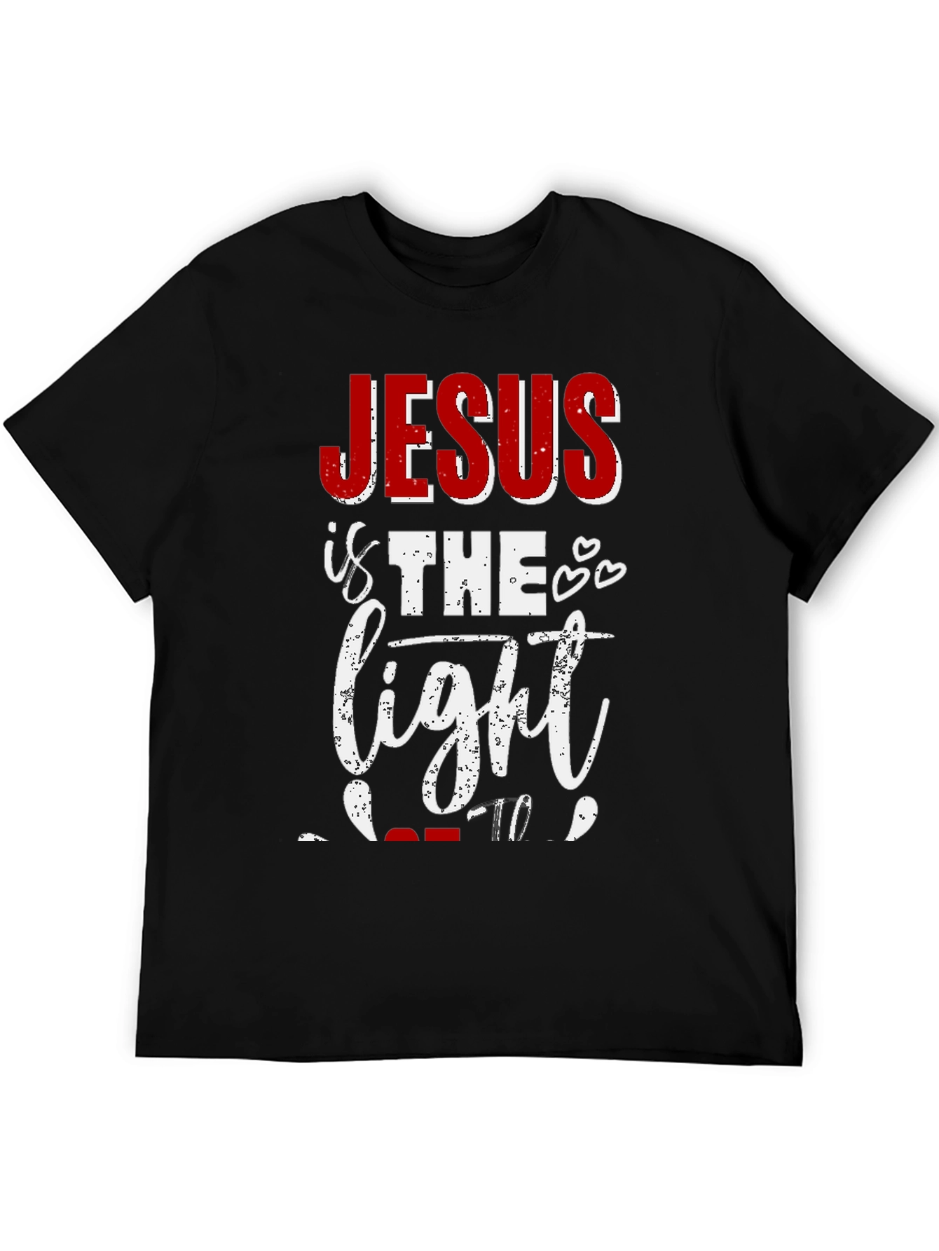Jesus is the Light Graphic T-Shirt