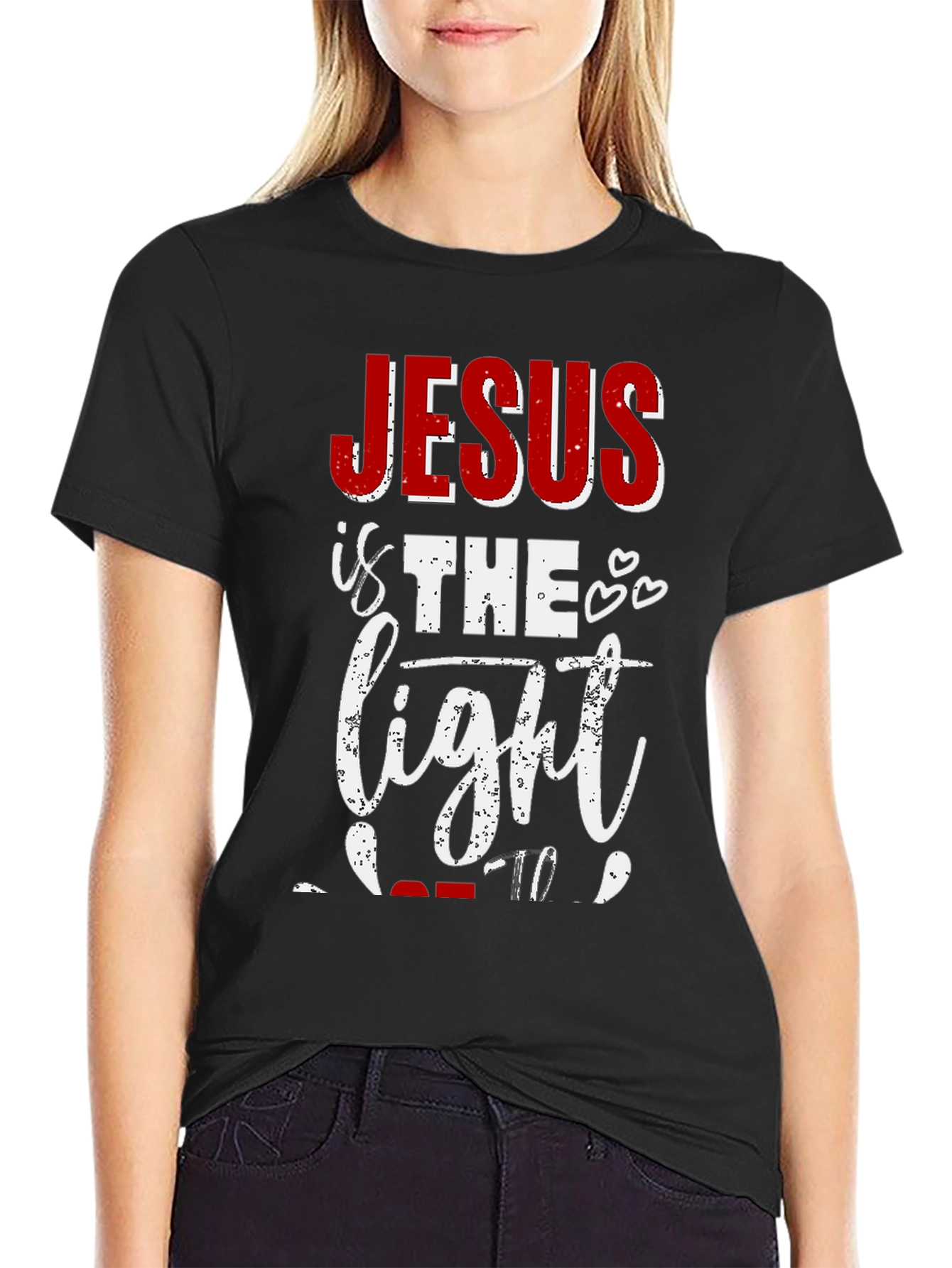 Jesus is the Light Graphic T-Shirt