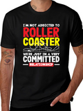 Roller Coaster Committed Relationship T-Shirt