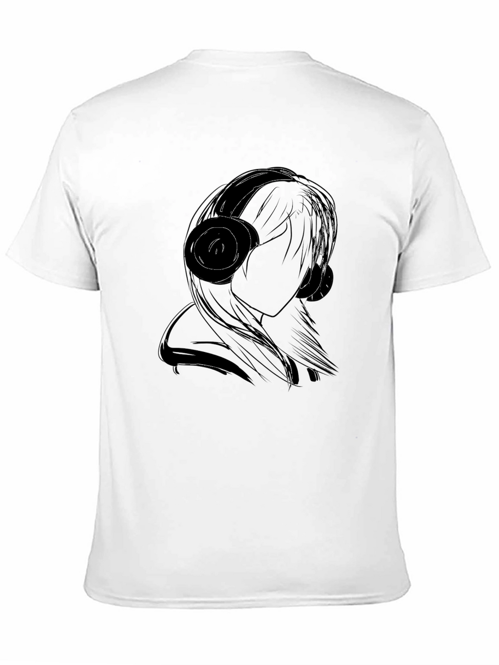 Silhouette Music Lover Tee