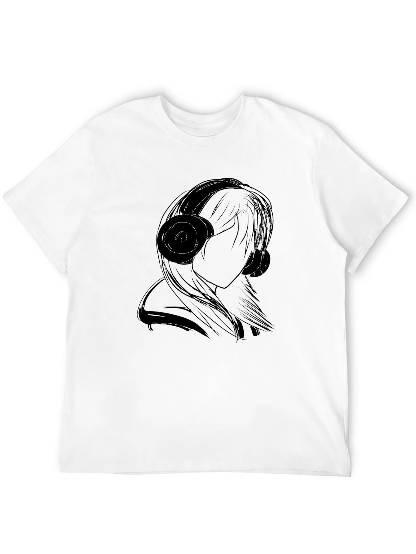Silhouette Music Lover Tee