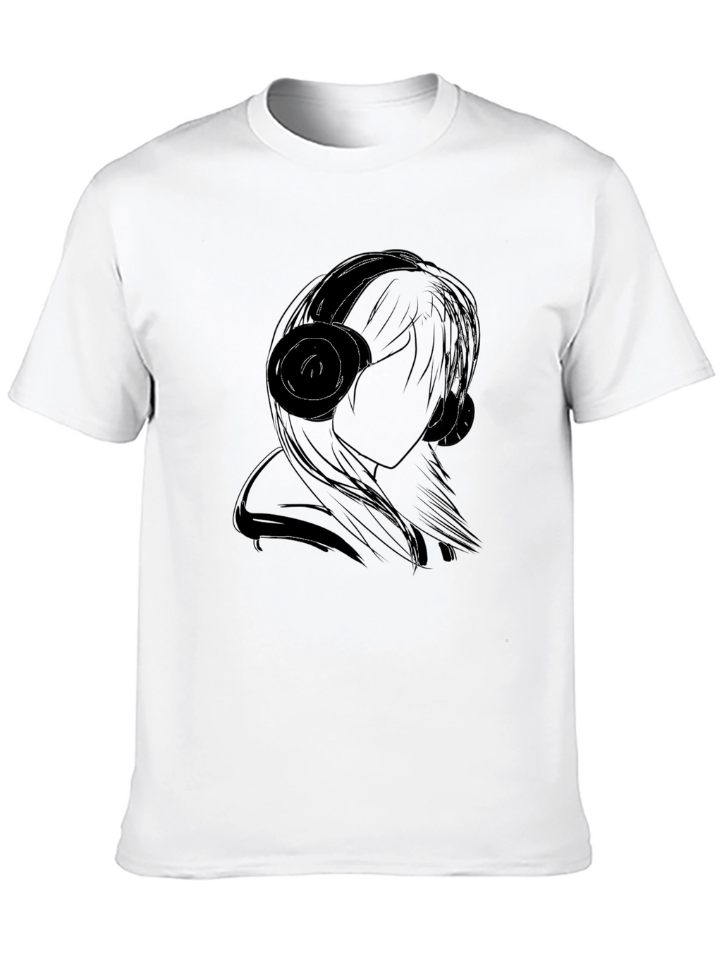 Silhouette Music Lover Tee