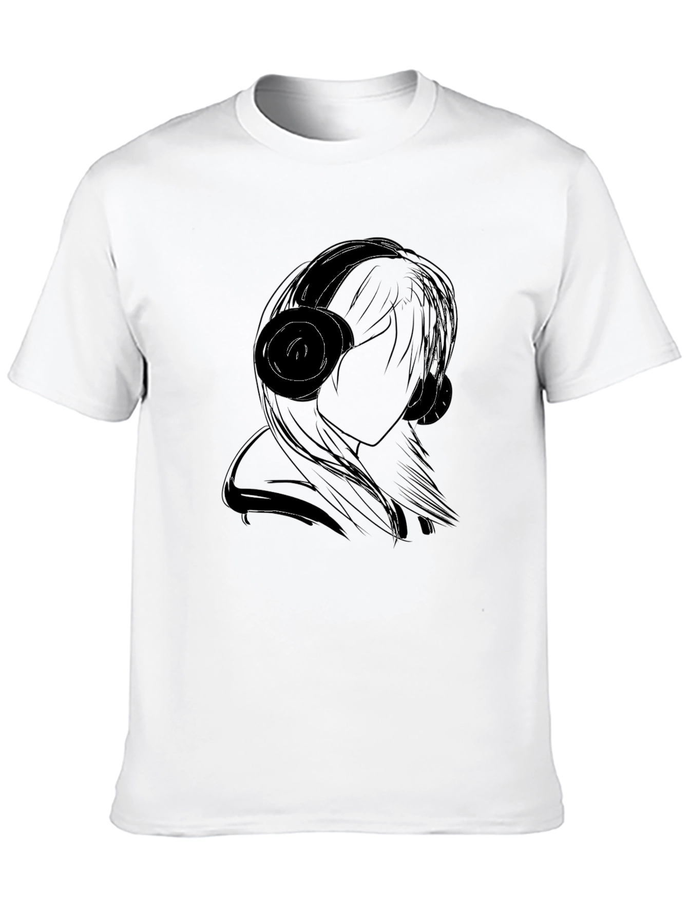 Silhouette Music Lover Tee