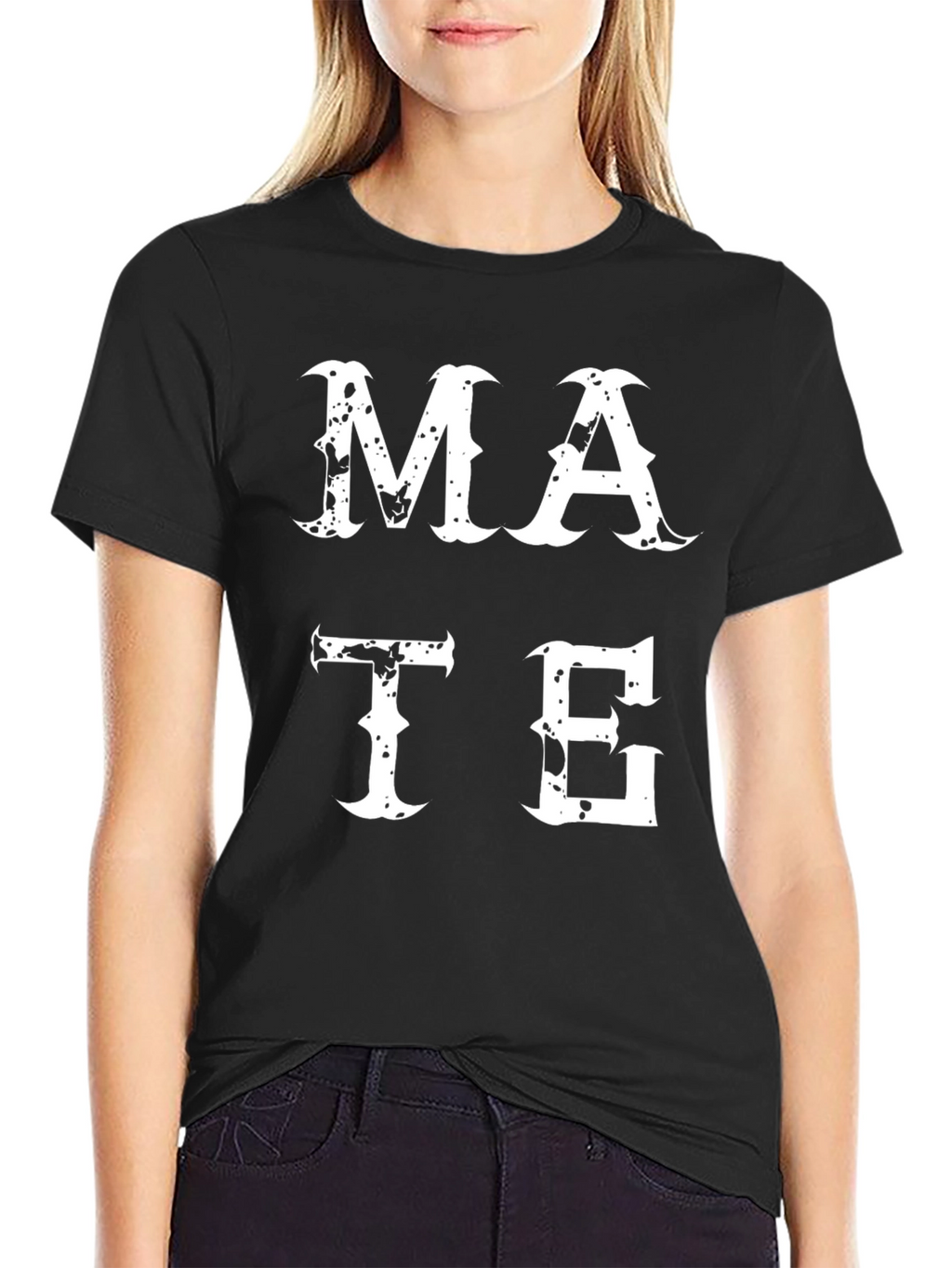 Mate Black Graphic Tee
