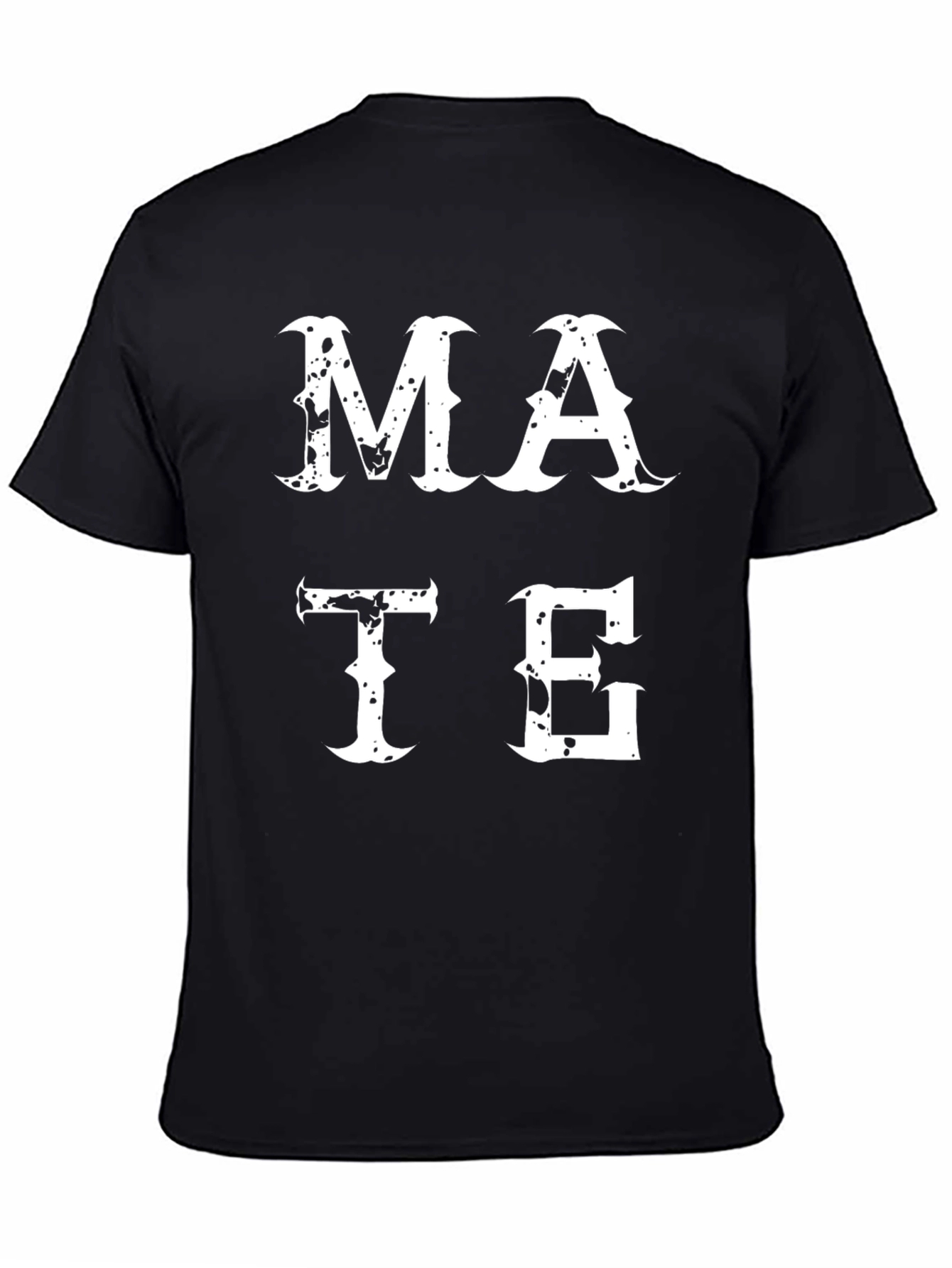 Mate Black Graphic Tee