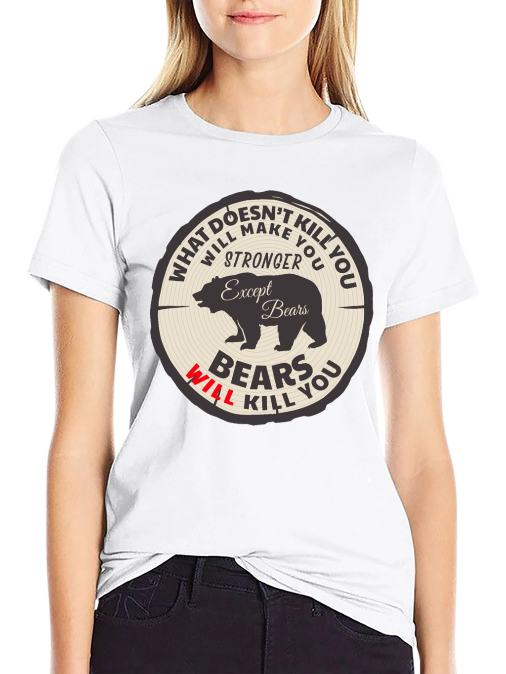 Bears Will Kill You Graphic Tee