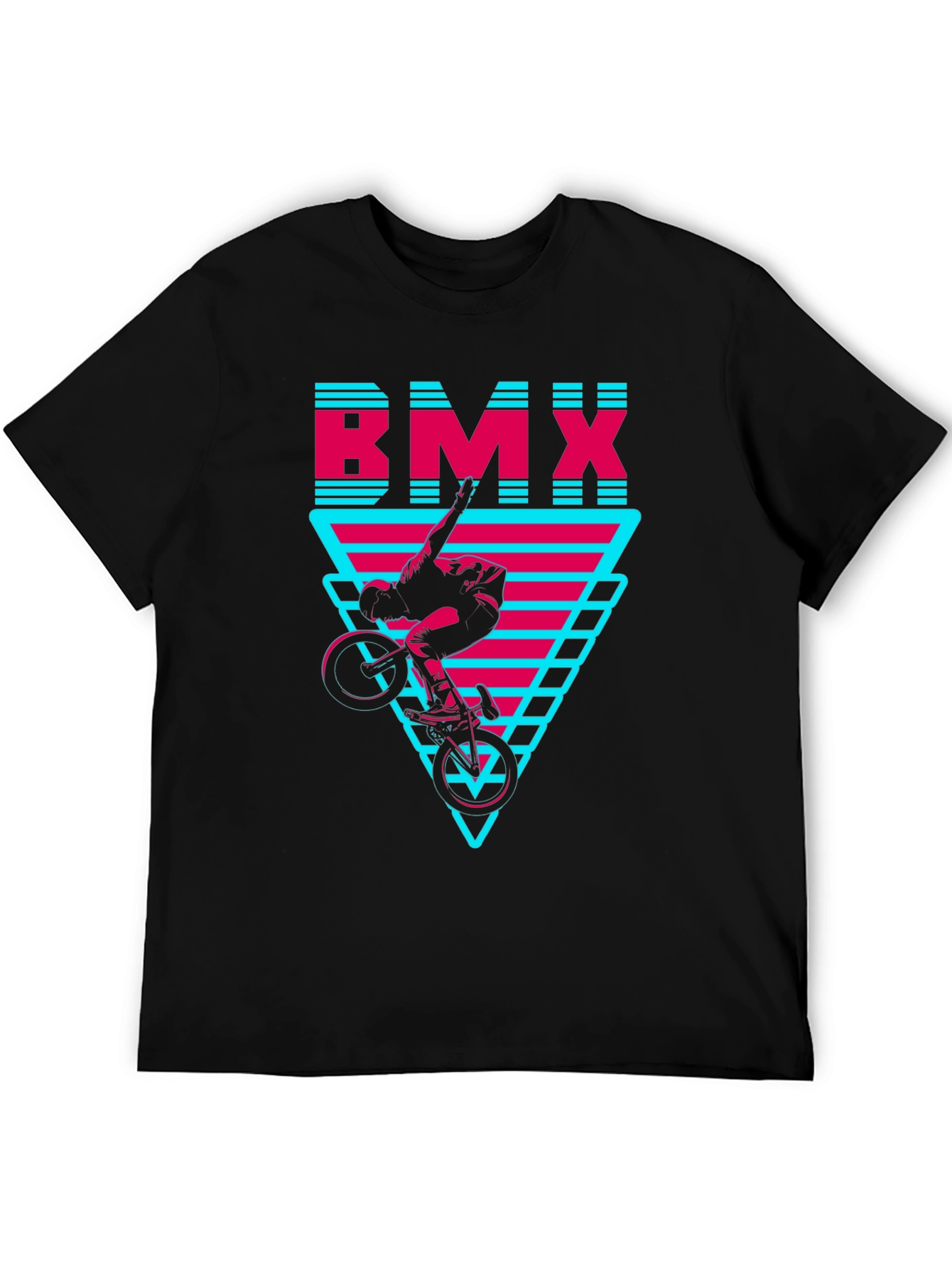 BMX Rider Graphic Tee - Black