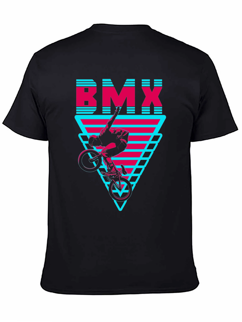 BMX Rider Graphic Tee - Black