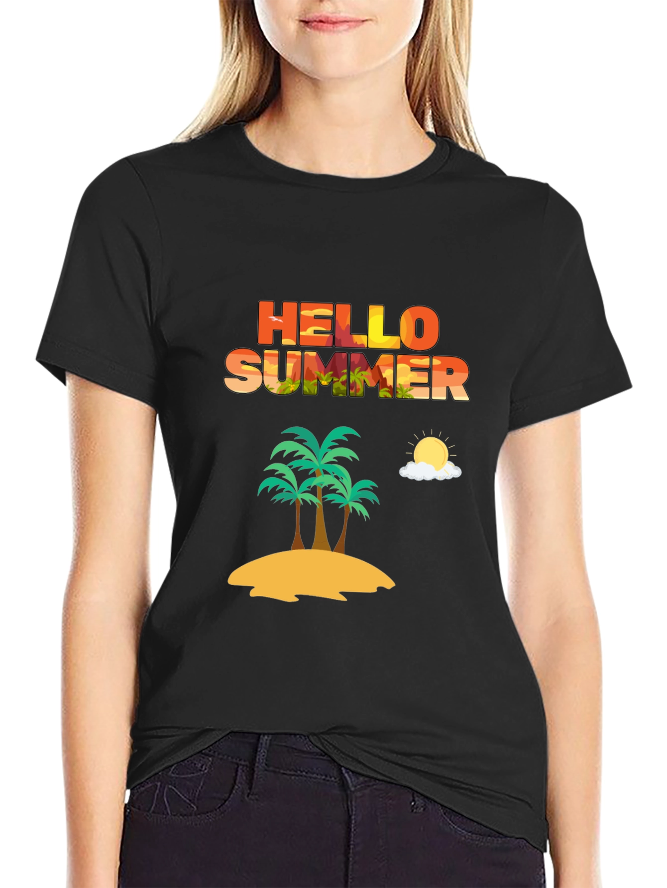 Hello Summer Beach T-Shirt