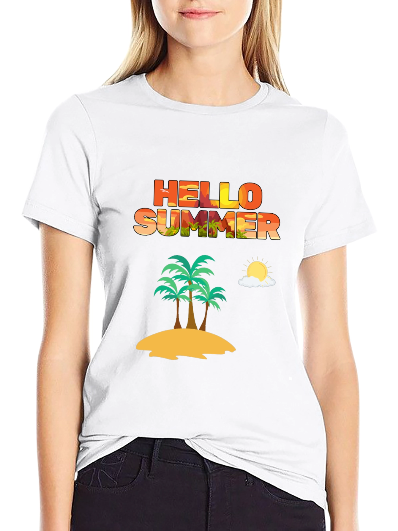 Hello Summer Beach T-Shirt