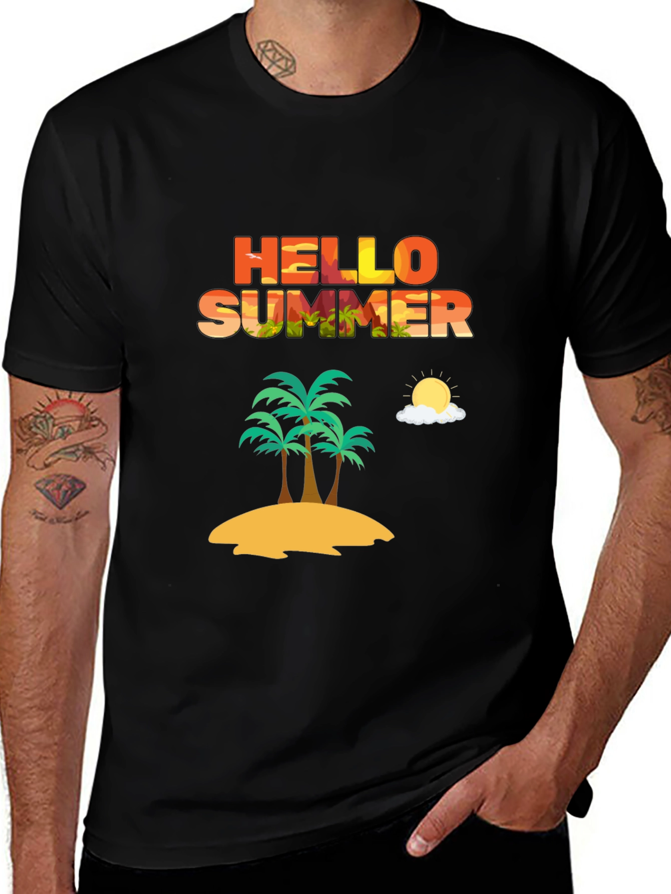 Hello Summer Beach T-Shirt