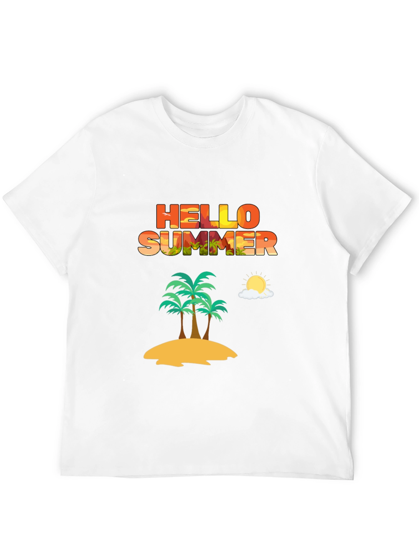 Hello Summer Beach T-Shirt