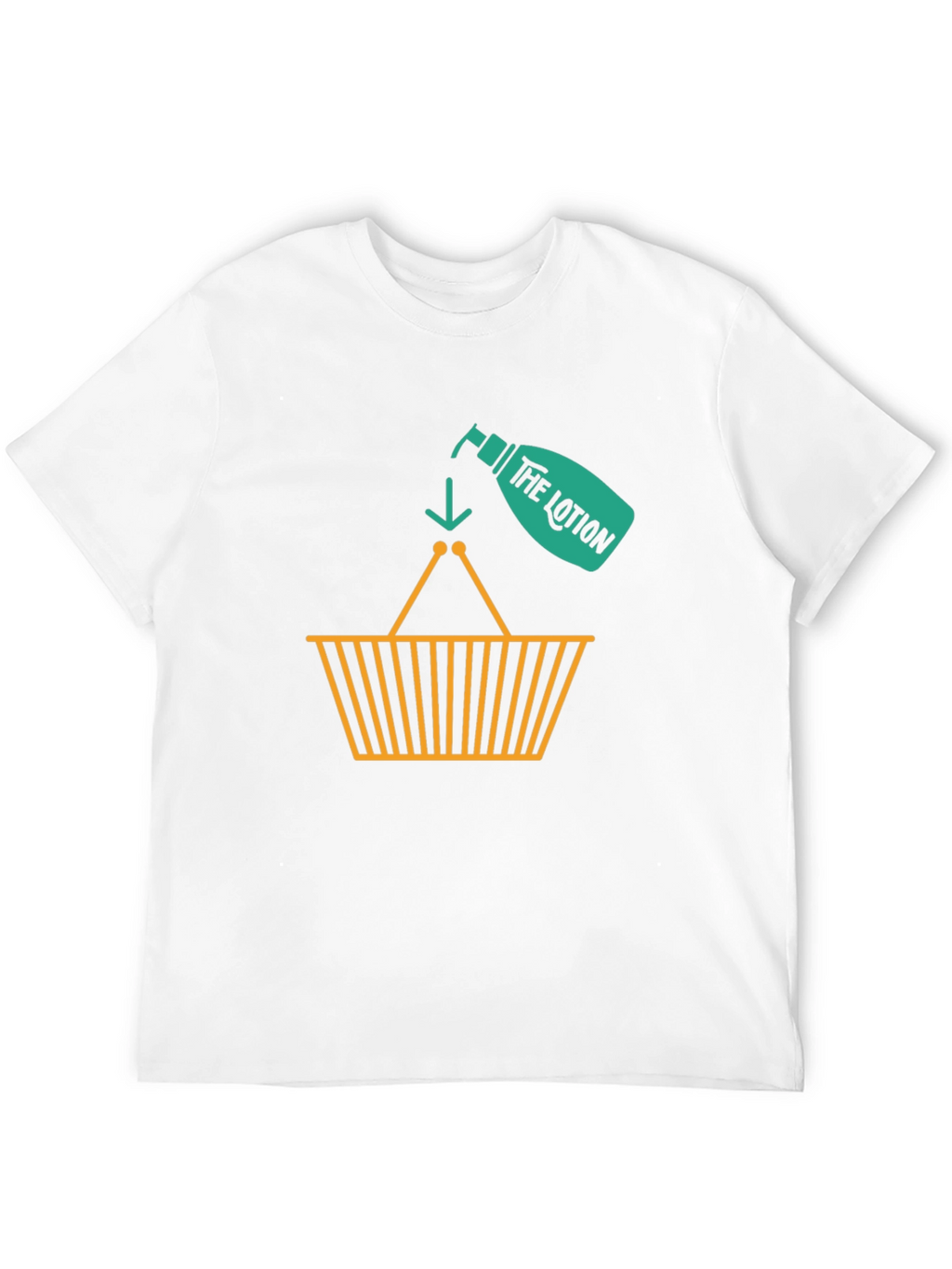 Funny The Lotion T-Shirt - Black Novelty Tee