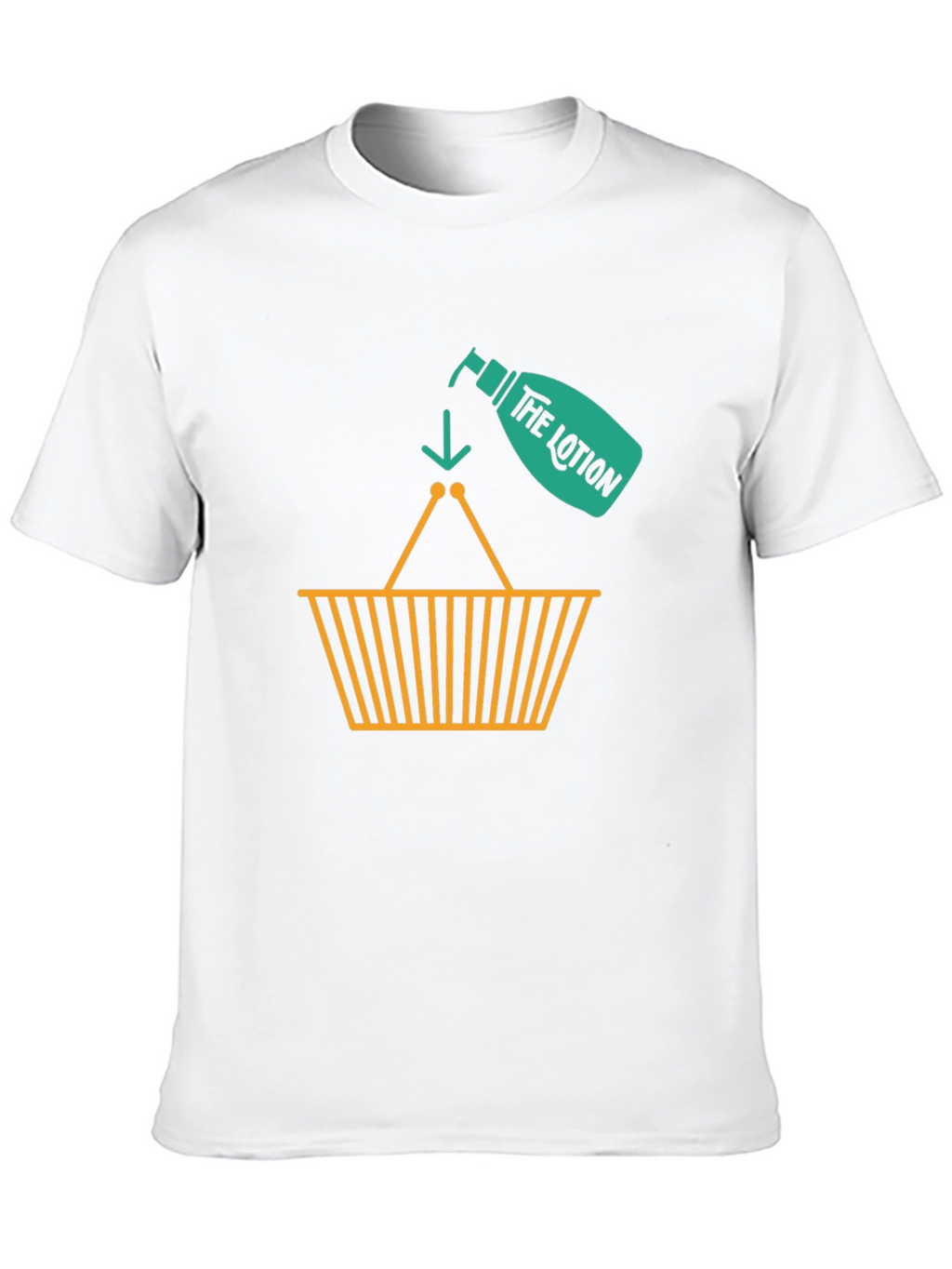 Funny The Lotion T-Shirt - Black Novelty Tee