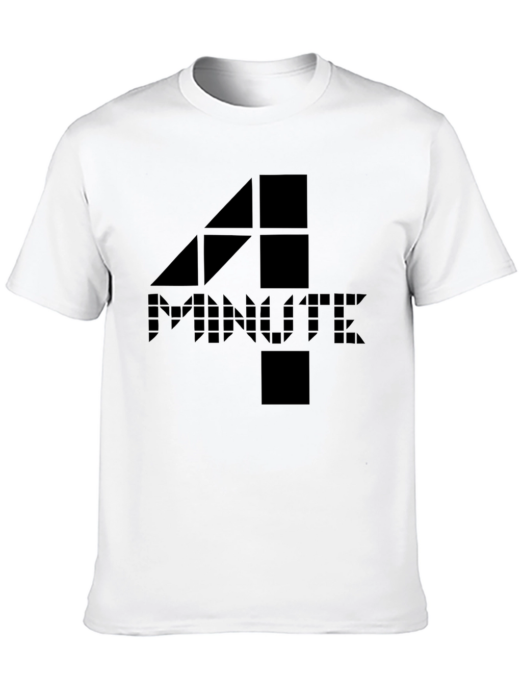 4 Minute Black Graphic Tee