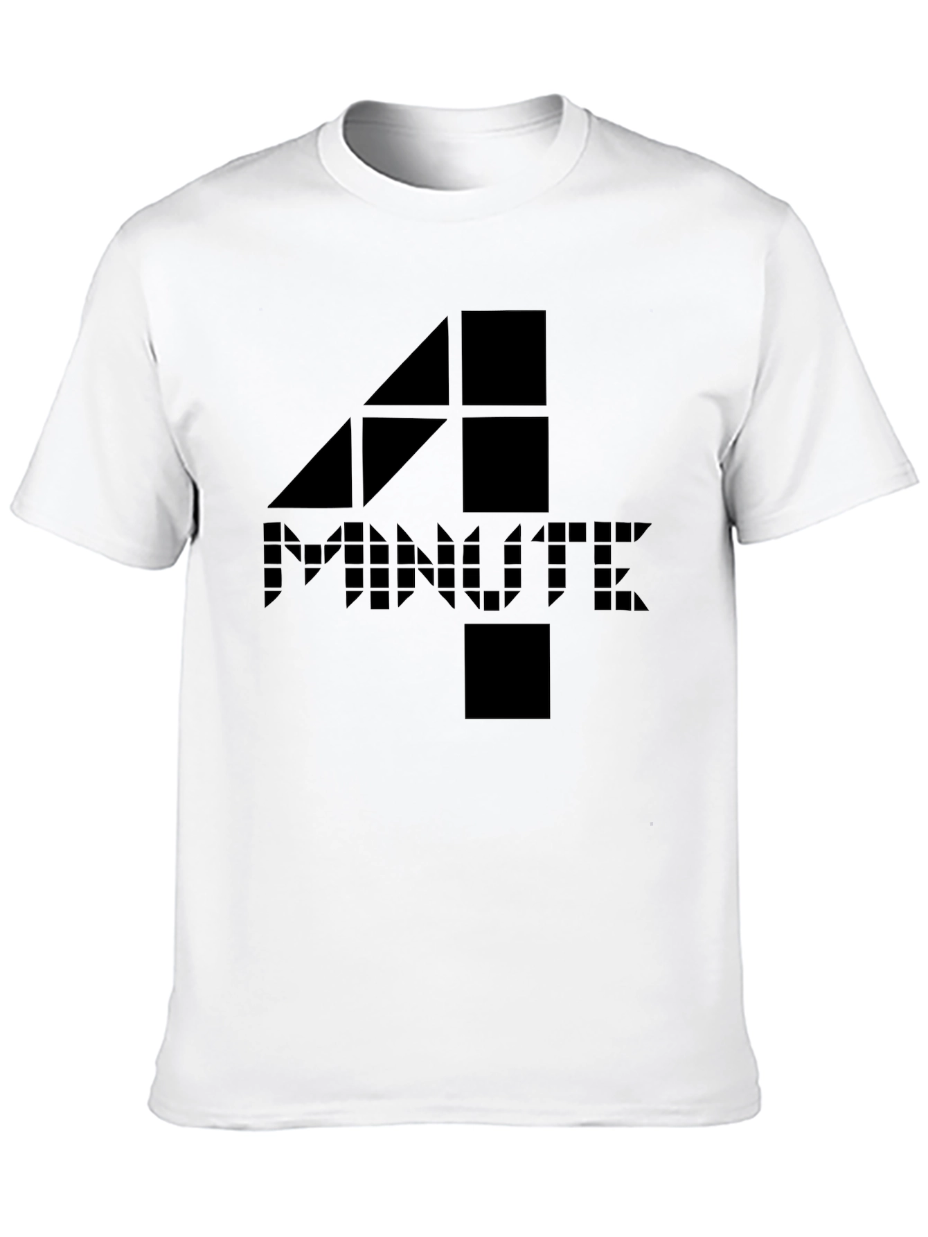 4 Minute Black Graphic Tee