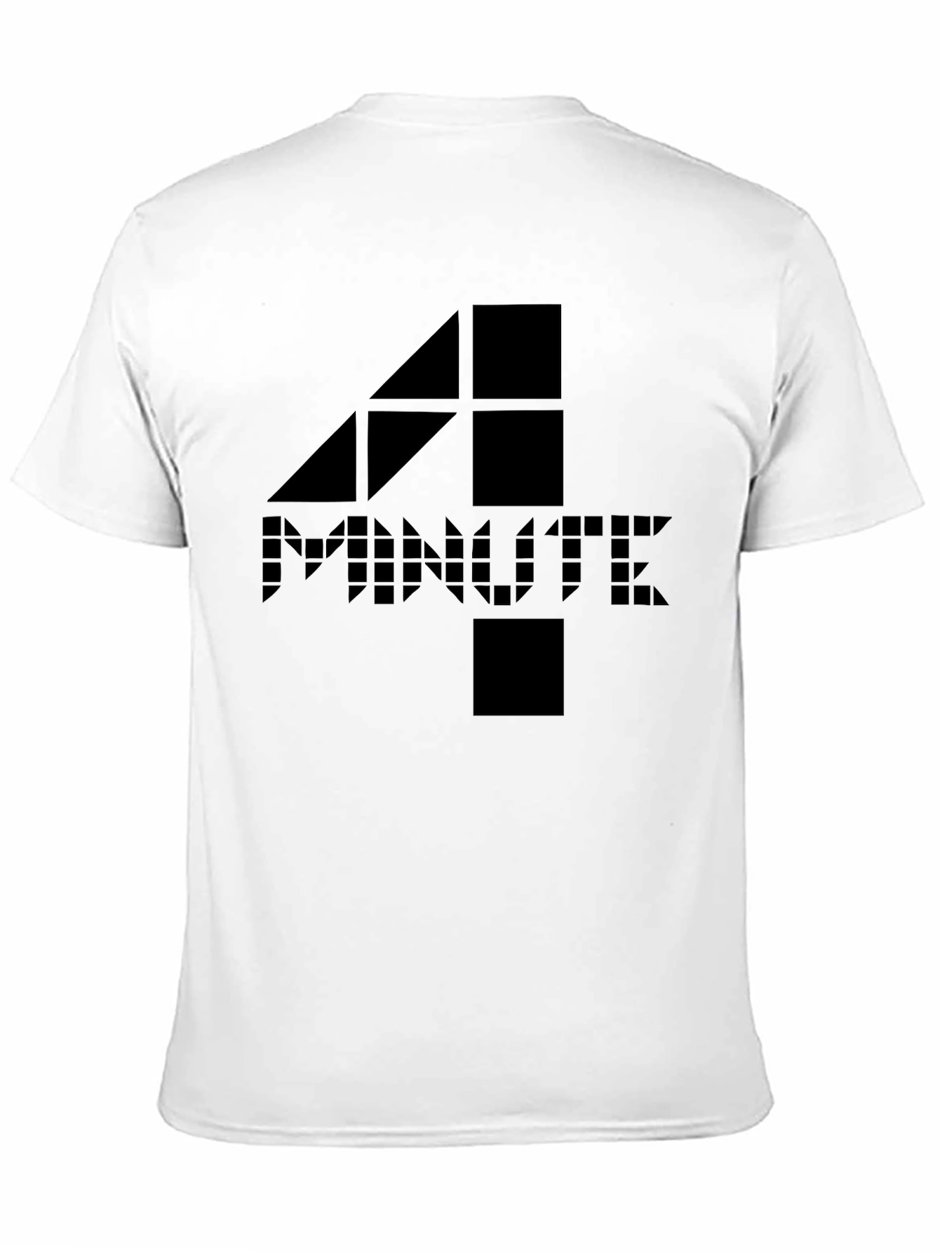 4 Minute Black Graphic Tee