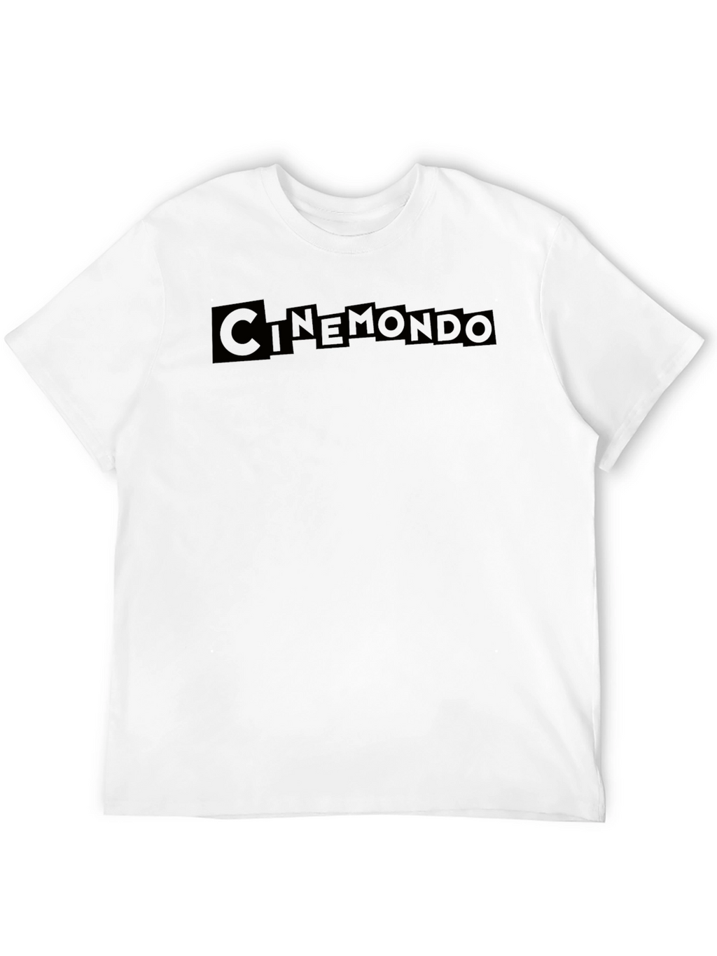 Cinemondo Black Graphic Tee - Stylish Unisex T-Shirt