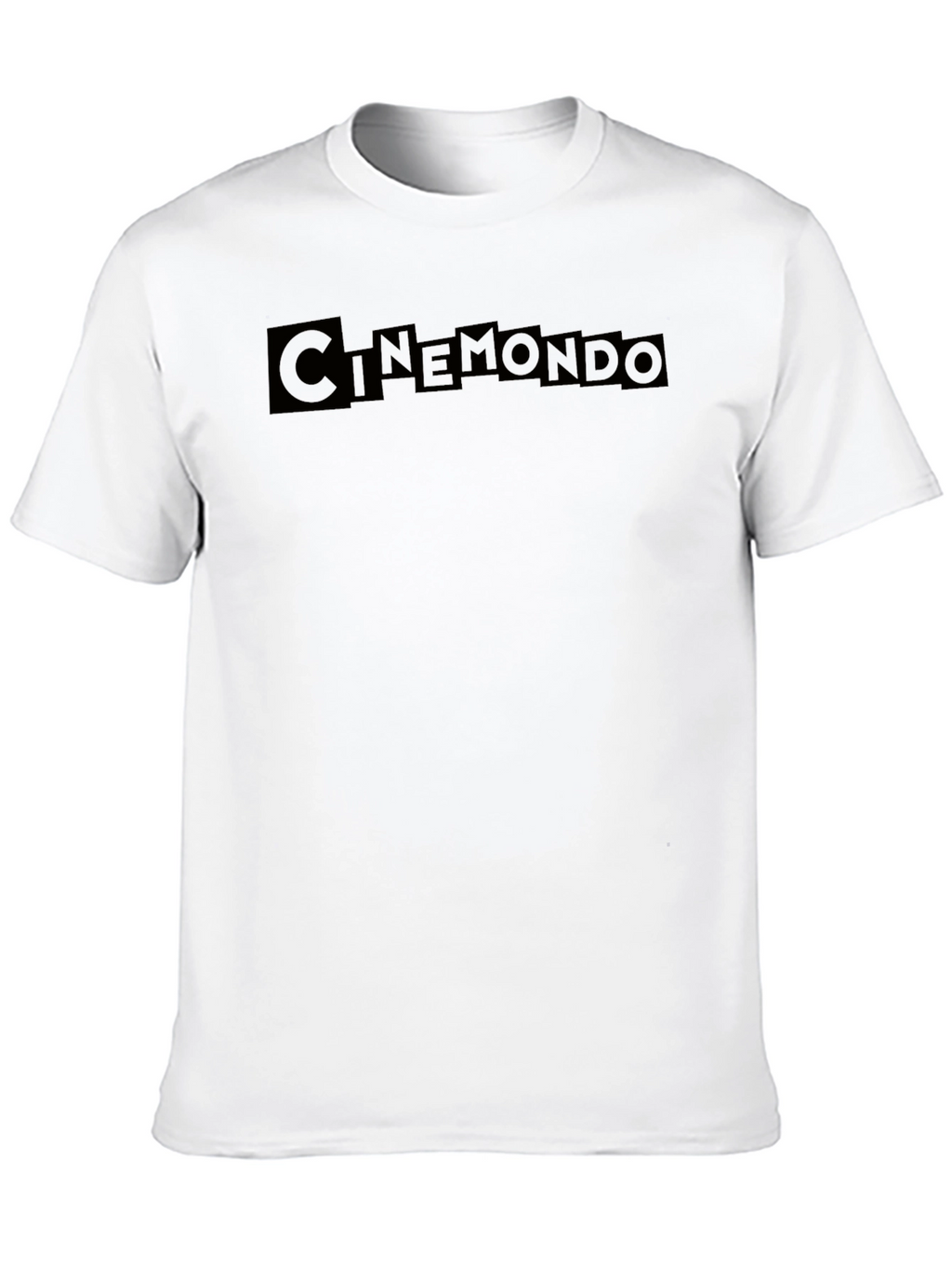 Cinemondo Black Graphic Tee - Stylish Unisex T-Shirt