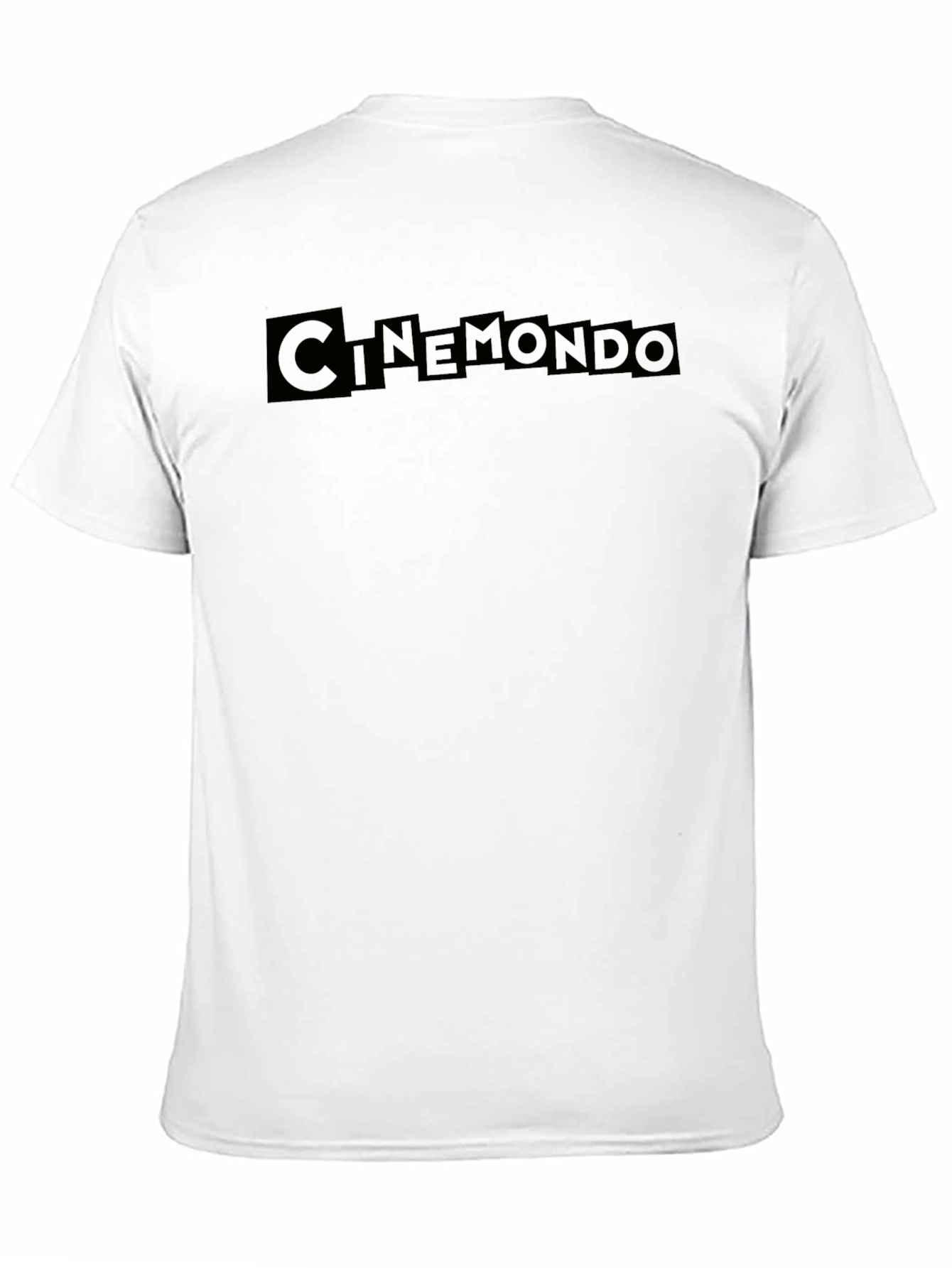 Cinemondo Black Graphic Tee - Stylish Unisex T-Shirt