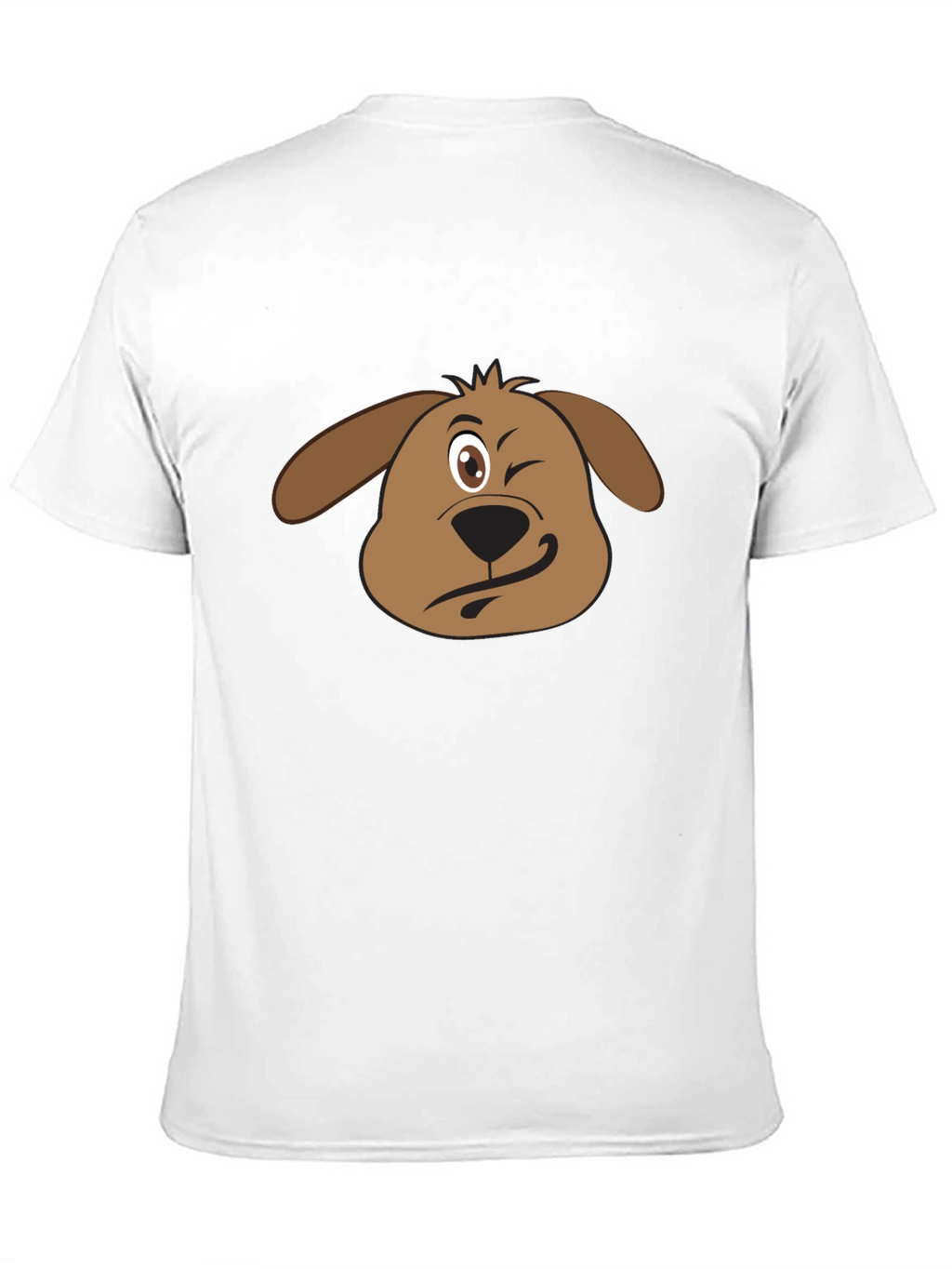 Funny Dog Winking T-Shirt - Cute Graphic Tee